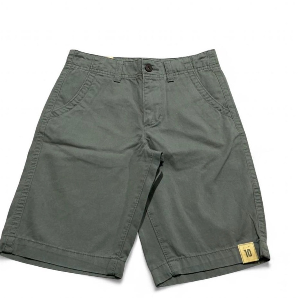 urban pipeline grey Kids Flat Front Shorts Sz 10 youth school casual boy shorts